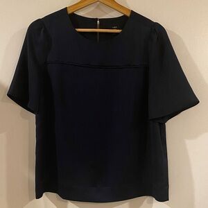 Navy Blue J. Crew Top